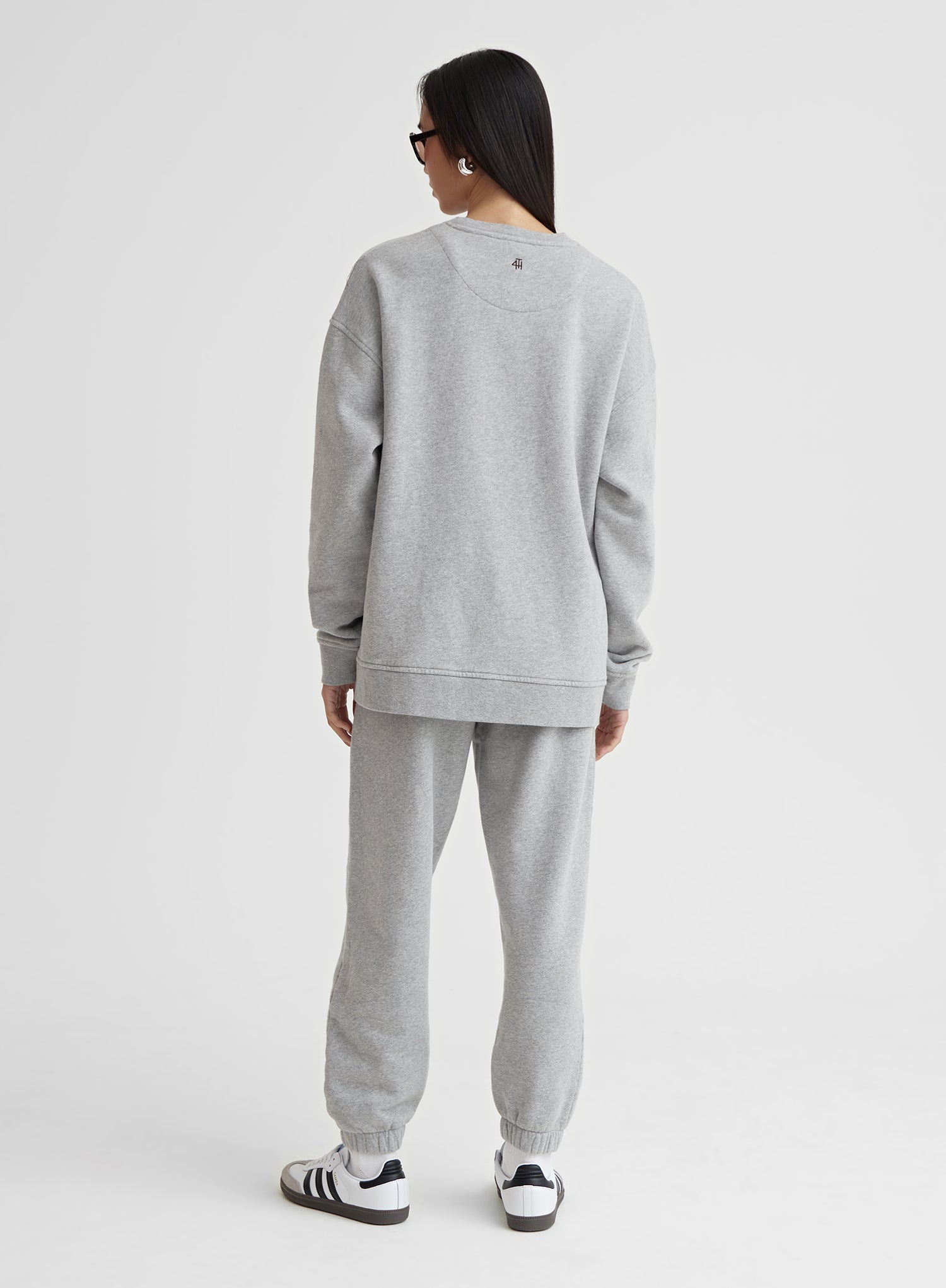 Grey Marl Fourth Studio Oversized Sweatshirt